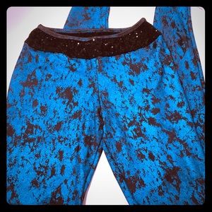 A wish come true turquoise leggings - SA
